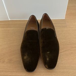 Paul Stuart velvet loafers